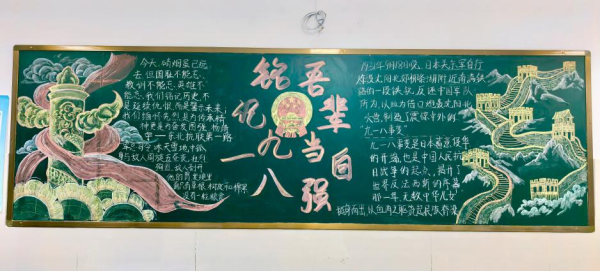 02 高一年级&ldquo;九一八&rdquo;主题黑板报创作成果.png